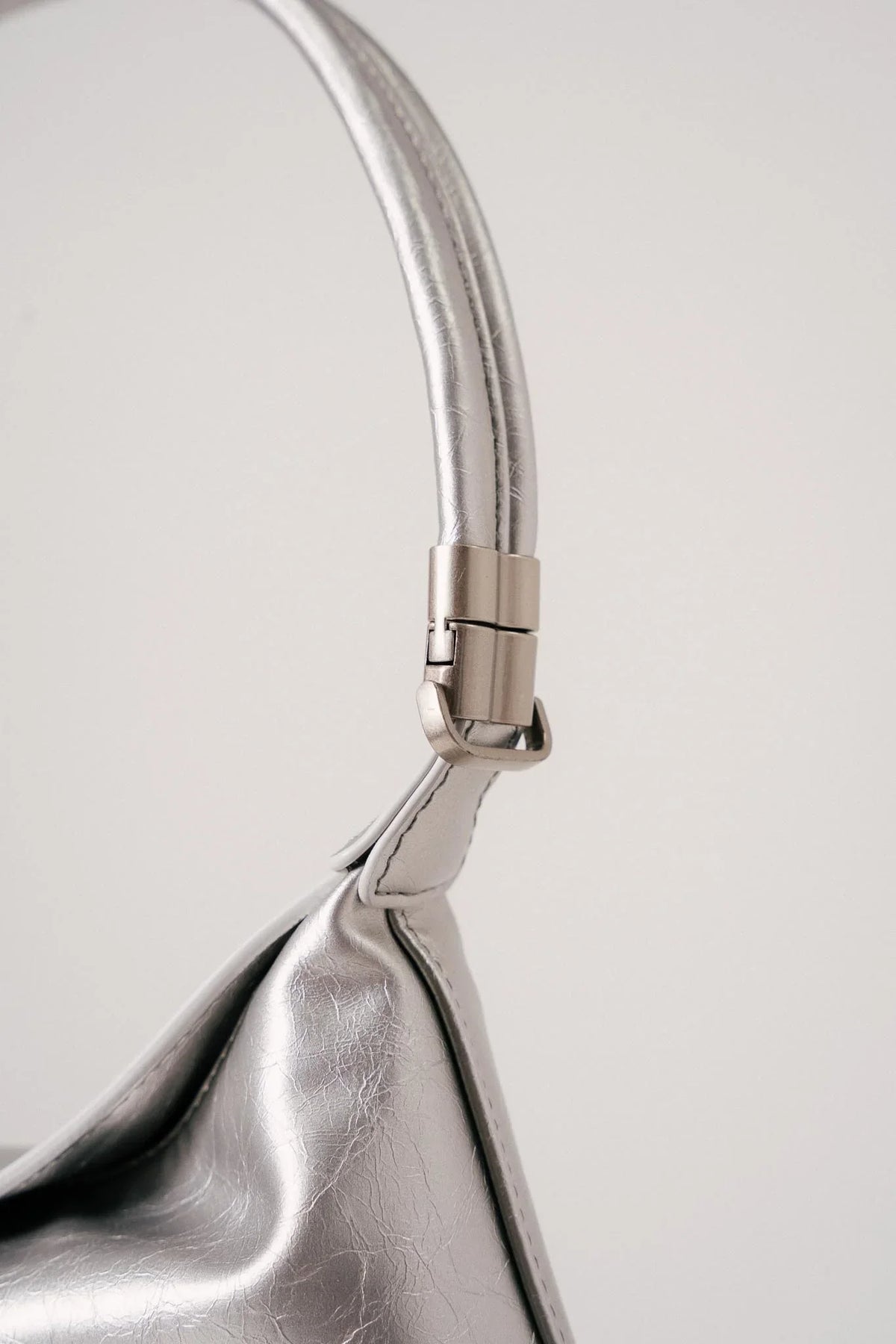 TEN TONES Aurelia Hobo Bag Silver
